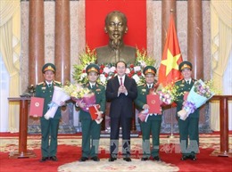 Quân đội nhân dân Việt Nam có thêm 4 Thượng tướng 